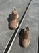 Skórzane sneakersy damskie w kolorze beżowym z perforacją na grubej podeszwie 36 (23,5 cm)