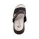 Женские сандалии Dr.Feet 21012 146-148 с двумя регулируемыми ремешками чёрные Размер 36