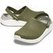 Сабо Кроксы LiteRide&trade; Clog Army Light/Green, размер 40