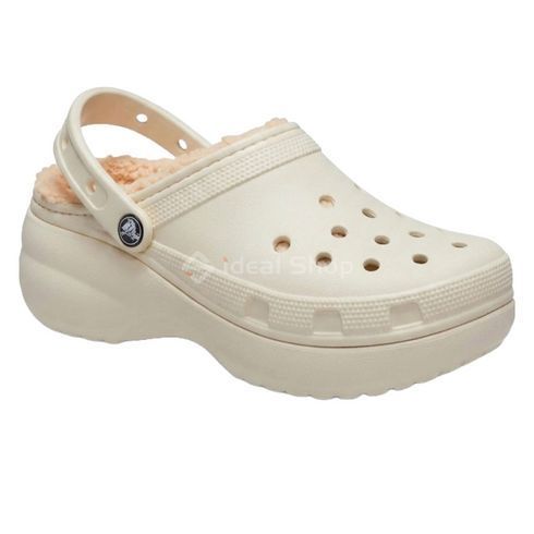 Крокси Classic Platform Lined Bone, розмір 36