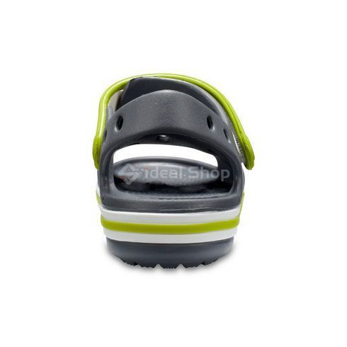 Фото Детские Кроксы Сандалии Crocband Sandal Kids Charcoal (Серо-Зеленые), размер 23 M103-25 2