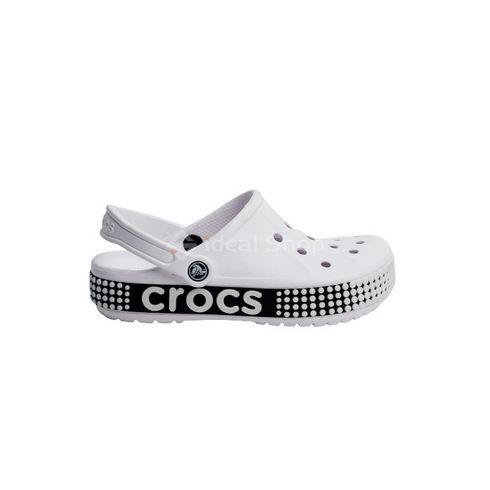 Кроксы Сабо Crocs BAYABAND Logo Motion White/Black, размер 45