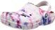 Кроксы Classic Lined Tie Dye Garnet/Multi, размер 39