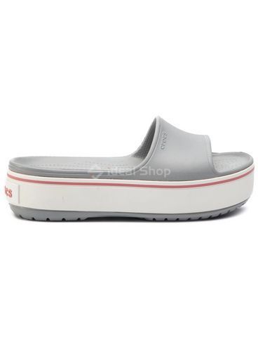 Фото Шльопанці Crocband Platform Slide Grey 5618 3