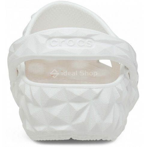 Кроксы Classic Geometric White, размер 43