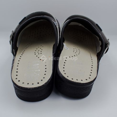 Фото Жіночі шкіряні сабо Adaco 812sr ретро, 36 розмір 812sr-flowers black -36 13