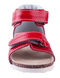 Sandały ortopedyczne Ortex T-62 dla dziewczynek czerwone, rozmiar 20,5