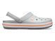 Крокси Crocband Light Grey/Bright Coral, розмір 37