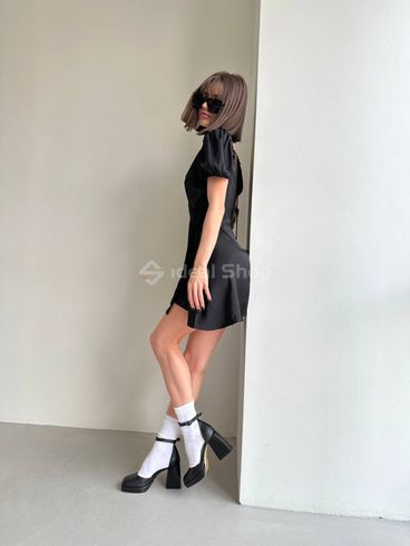 Skórzane sandały damskie czarne 36 (23,5 cm)