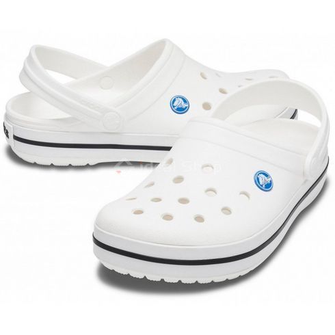 Кроксы Crocband White, размер 42