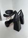 Туфли женские кожаные черные 36 (23,5 см)