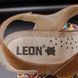 Босоножки женские кожаные Leon1041, коричневые, размер 36