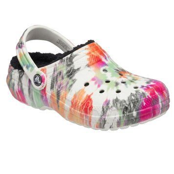 Кроксы Classic Lined Tie Dye Multi/Black, размер 37