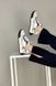 Кросівки жіночі шкіряні білі з кольоровими вставками 36 (23,5 см)