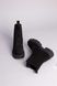 Черевики жіночі замшеві чорні чорні зимові 36 (23,5 см)