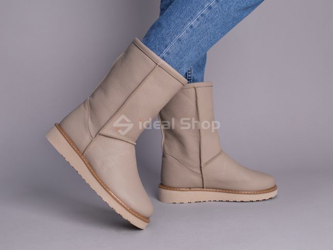 Uggs damskie skórzane kolor granatowy latte 33 (21.5 cm)