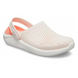 Сабо Крокси Crocs LiteRide™ Clog Pink/White (коралові-бежеві), розмір 36