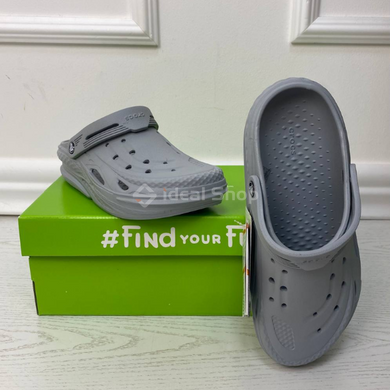 Кроксы Off Grid Clog Grey, размер 40-41