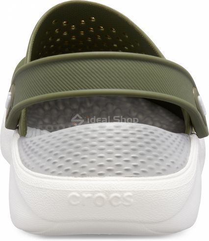 Кроксы LiteRide Clog Army Green/White, размер 43