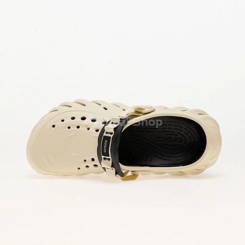 Крокси Echo Clog Bone/Black, розмір 43