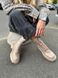 Damskie skórzane beżowe buty za kostkę na zimę 36 (23,5 cm)