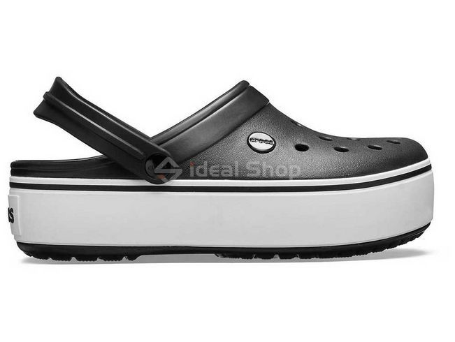 Крокси Crocband Platform Black/White, розмір 38