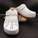 Сабо женские кожаные Leon Klasik V, 161, white, 38