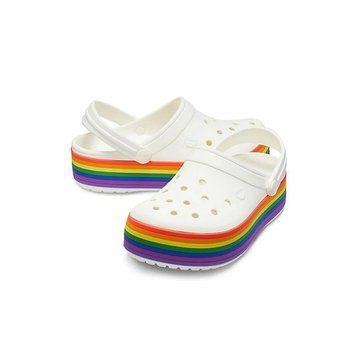 Сабо Крокси Platform Rainbow (райдуга), розмір 36