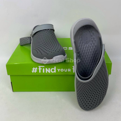 Крокси LiteRide Clog Grey, розмір 36