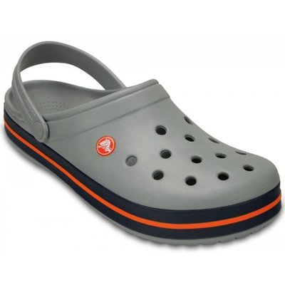 Крокси Crocs Crocband Light Grey/Bright Coral, розмір 43