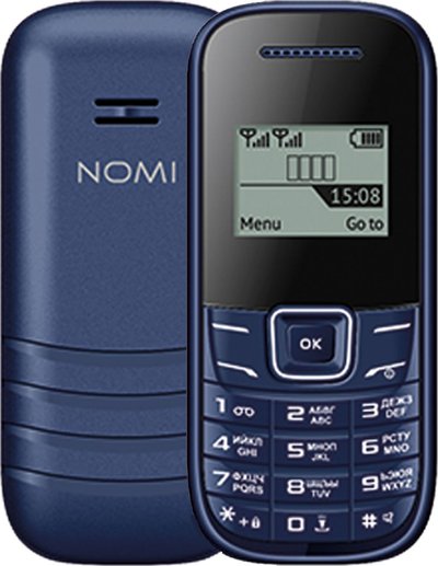 Рисунок Мобильный телефон Nomi i144m Blue