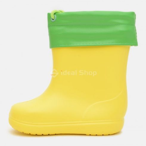 Резиновые сапоги Shoozy Rainy Animals с крокодилом желтые (14,5-15см) 24-25