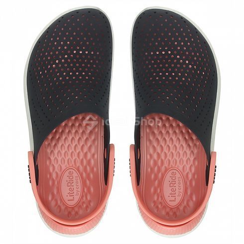 Крокси LiteRide Clog Navy/Melon, розмір 36