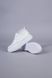 Черевики жіночі шкіряні білого кольору на світлій підошві демісезонні 36 (23,5 см)