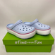 Крокси Crocband Platform Mineral Blue, розмір 36