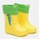 Резиновые сапоги Shoozy Rainy Animals с крокодилом желтые (14,5-15см) 24-25