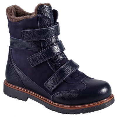 Zimowe buty ortopedyczne dla chłopca w rozmiarze 06-758. 31-36