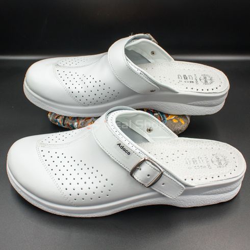 Фото Анатомические сабо Adaco 712sr white 41р 712sr-white-47 9