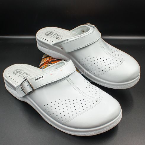 Фото Анатомические сабо Adaco 712sr white 41р 712sr-white-47 3