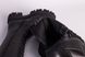 Damskie czarne skórzane botki ze sznurowaniem, wielosezonowe 35 (22.5 cm)