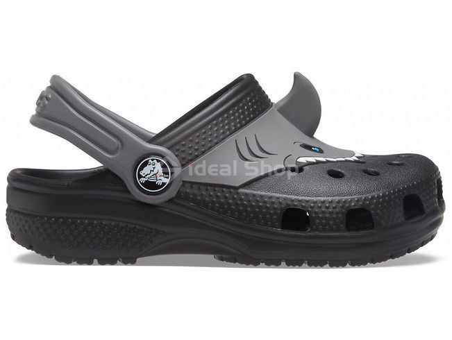 Фото Крокси дитячі Classic I AM Shark Black 1313 2