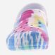 Крокси Classic Lined Tie Dye Powder Blue/Multi, розмір 45