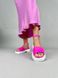 Skórzane sandały damskie różowe 36 (23,5 cm)