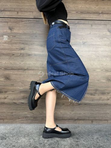 Туфлі жіночі шкіряні чорні 36 (23,5 см)
