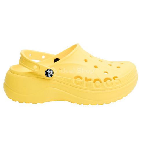 Крокси на платформі Crocs Bayaband рlatform Lemon, розмір 38