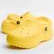 Крокси на платформі Crocs Bayaband рlatform Lemon, розмір 38