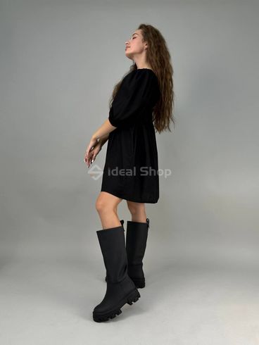 Фото Сапоги женские кожаные черные зимние 4100е/37 4