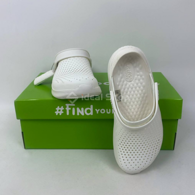 Кроксы LiteRide Clog White, размер 39