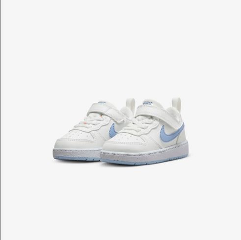 Детские кроссовки NIKE COURT BOROUGH LOW RECRAFT (TD) DV5458-103 - 18.5