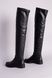 Skórzane botki za kostkę damskie w kolorze czarnym 38 (24.5-25 cm)